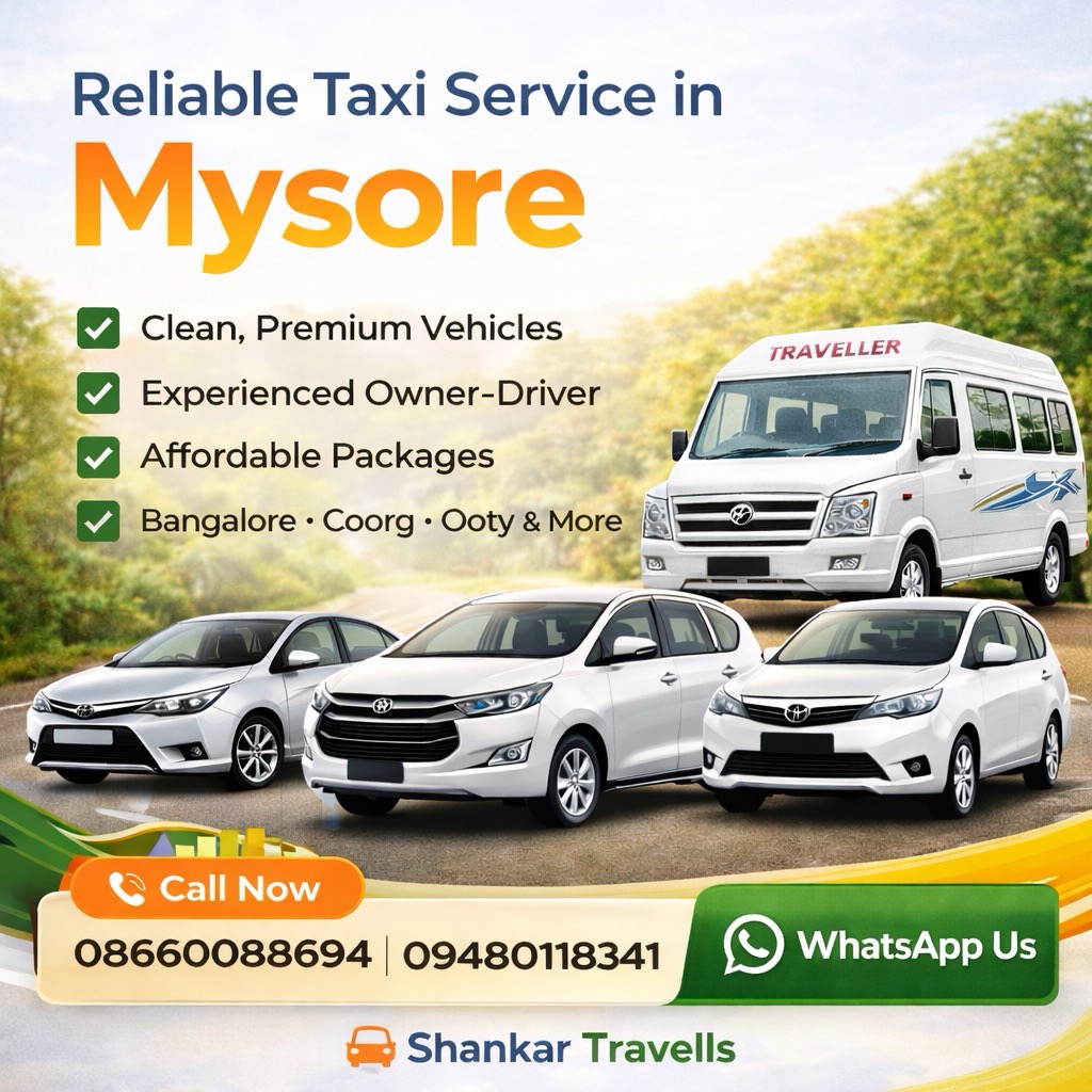 Shankar Travells premium taxi banner